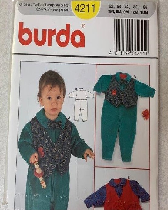 patron Burda 4211 ensemble