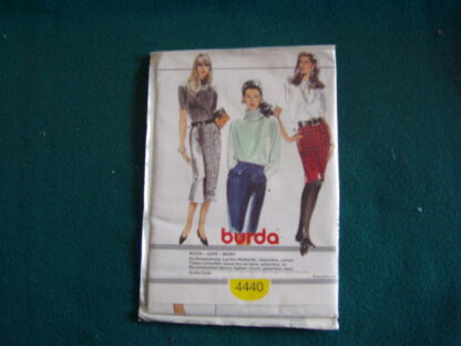 Patron Burda 4440 jupe