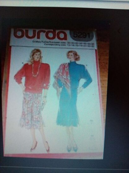 Patron Burda 5291 ensemble